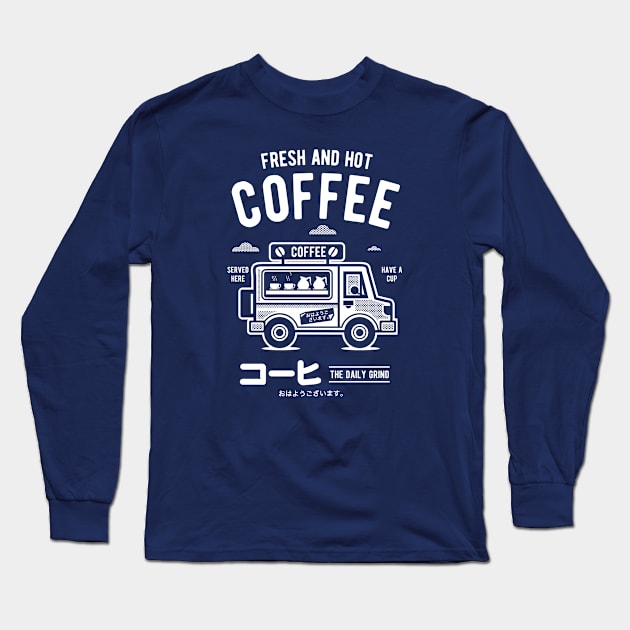 coffee van Long Sleeve T-Shirt by R3ALFRI3NDS